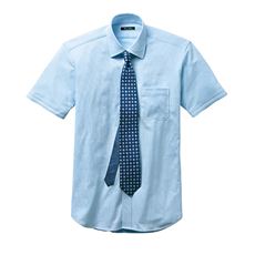 綿混・多機能ニットシャツ(半袖)