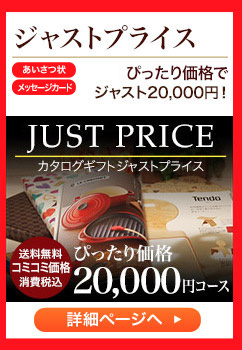 ジャストプライス　コミコミ価格で ジャスト20,000円！