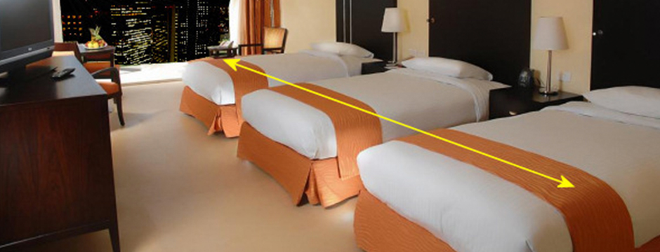 マットレスをジョイント・連結してキングサイズやクイーンサイズより大きいベッドにする方法
