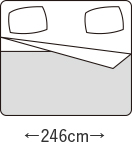 ←246cm→