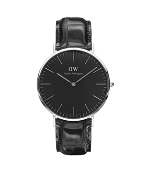 CLASSIC BLACK SILVER 40mm READING