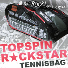 トップスピン(TOPSPIN) 海外限定カラー サーモ機能付 ロックスター テニスバッグ 12本用