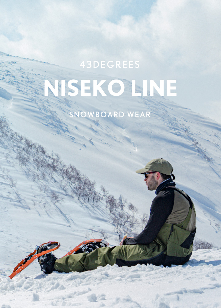 43DEGREES NISEKO-LINE SNOWWEAR