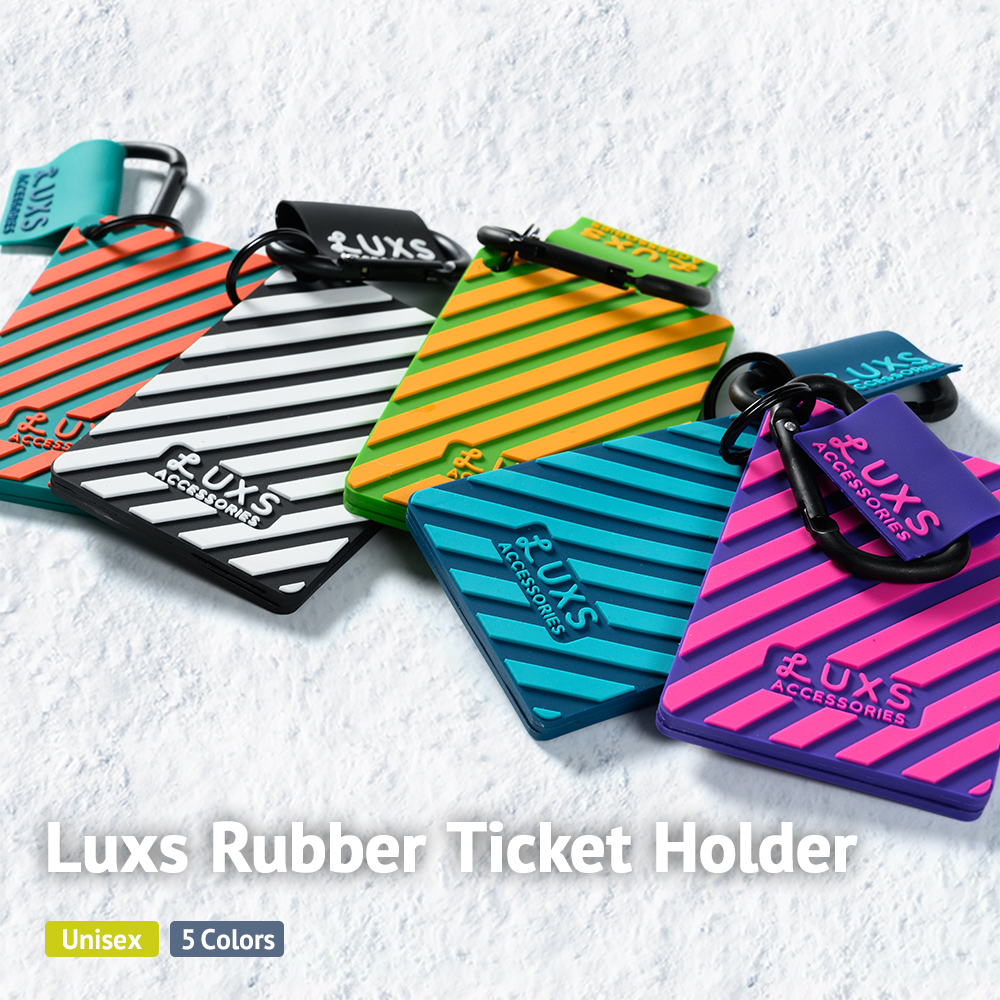 チケットホルダー パスケース Luxs Rubber Ticket Holder リフト券入れ リフトチケットホルダー スノーボード スキー  アクセサリー :FS-AC-THA:Four Seasons Design Lab. - 通販 - Yahoo!ショッピング