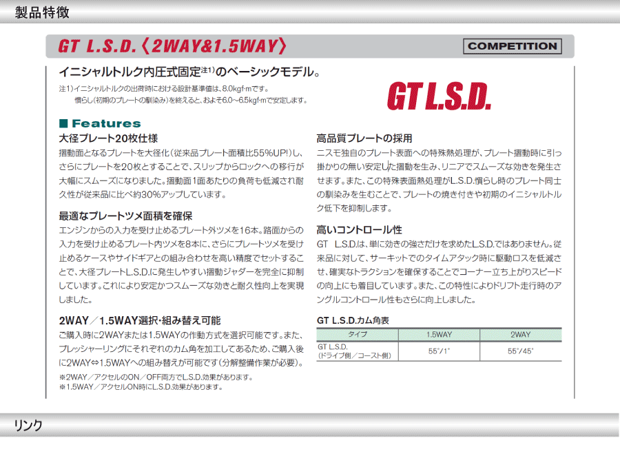38420-RS015-C ニスモ nismo GT LSD 1.5WAY シルビア S13 PS13 CA18DET 全車 通販 