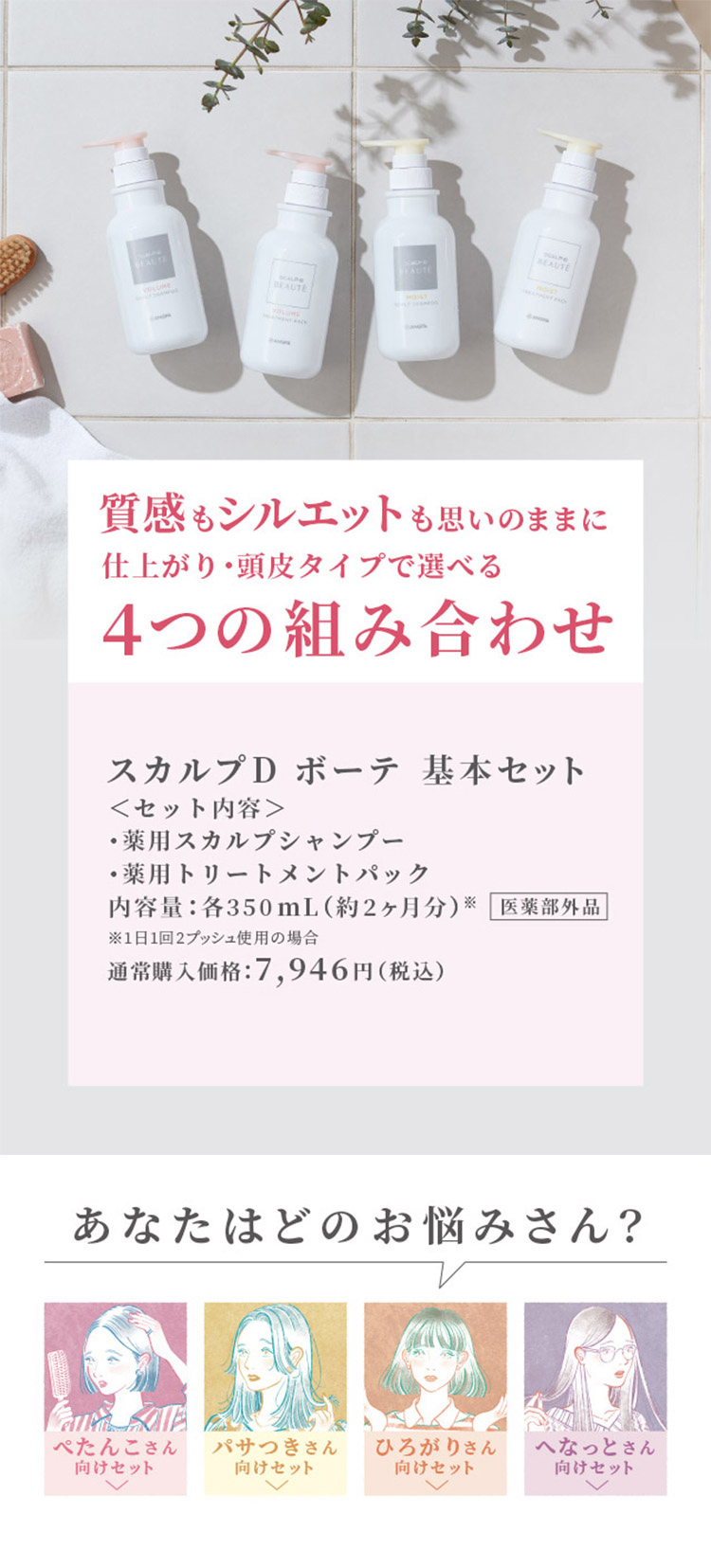 ポイント10倍 シャンプー トリートメント セット 薬用 スカルプD