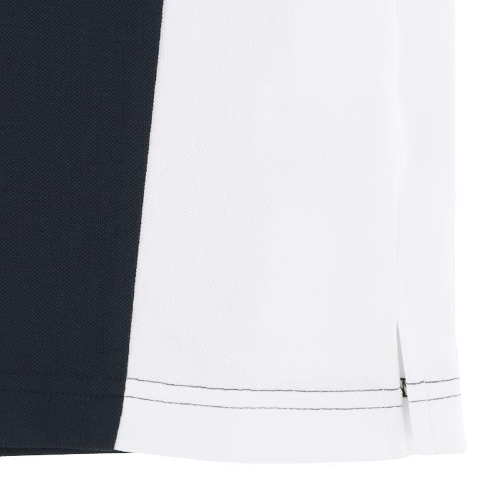 Munsingwear GOLF ロゴ刺繍 配色切替 ポケット付き 半袖 ポロシャツ view3