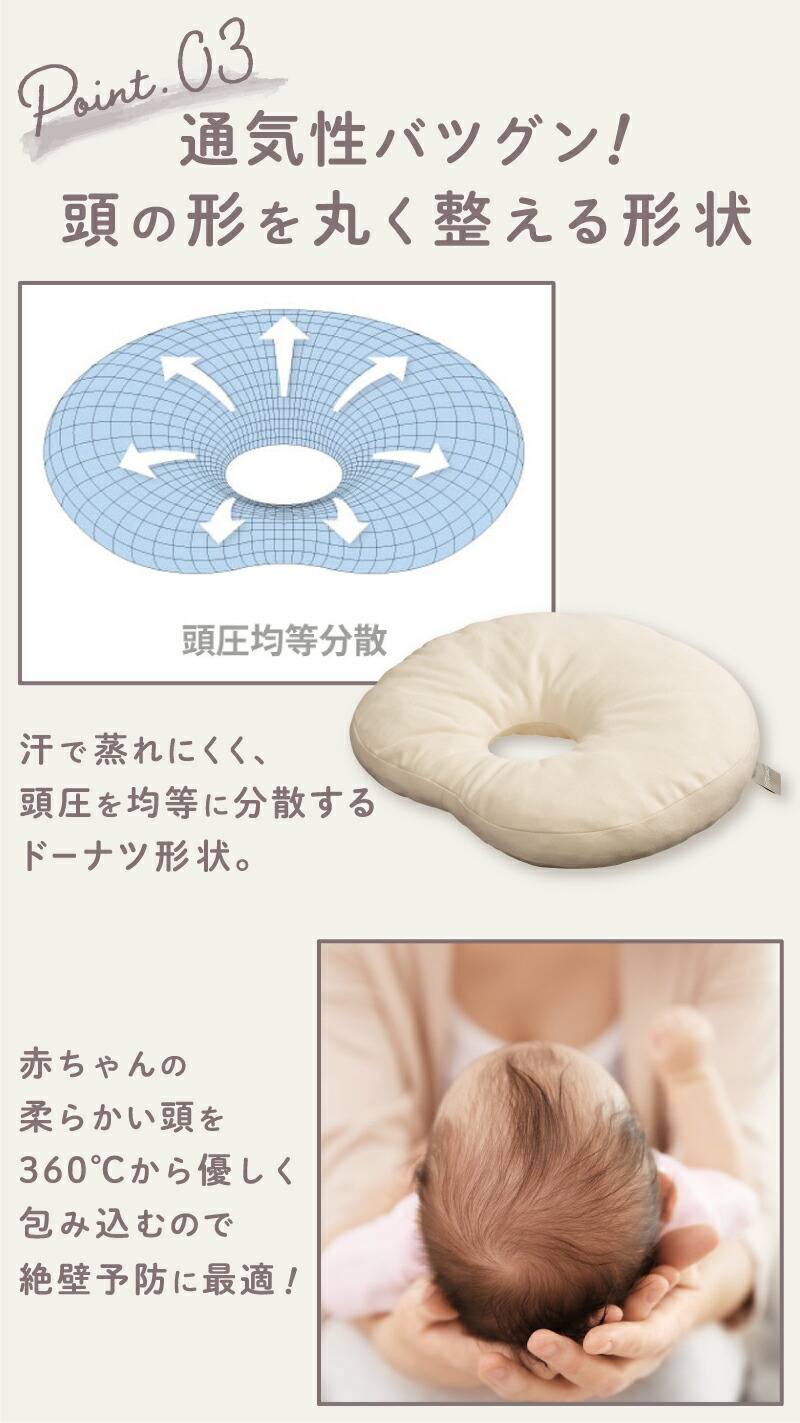 公式 2個セット 送料無料 EsmeraldA エスメラルダ インサート式ドーナツ枕 2個セット 新製品 日本製 赤ちゃんのまくら 枕 ベビー枕  ベビーピロー :esm-makura03b-2:Baby ALICE - 通販 - Yahoo!ショッピング