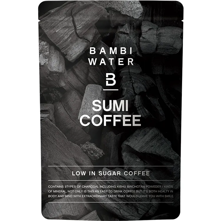 BAMBI WATER 炭コーヒー