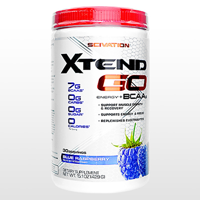 エクステンドゴー・エネルギー+BCAAs ブルーラズベリー味