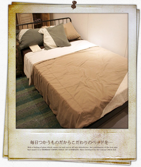 -Bed Frame&Mattress （ベッドフレーム＆マットレス）