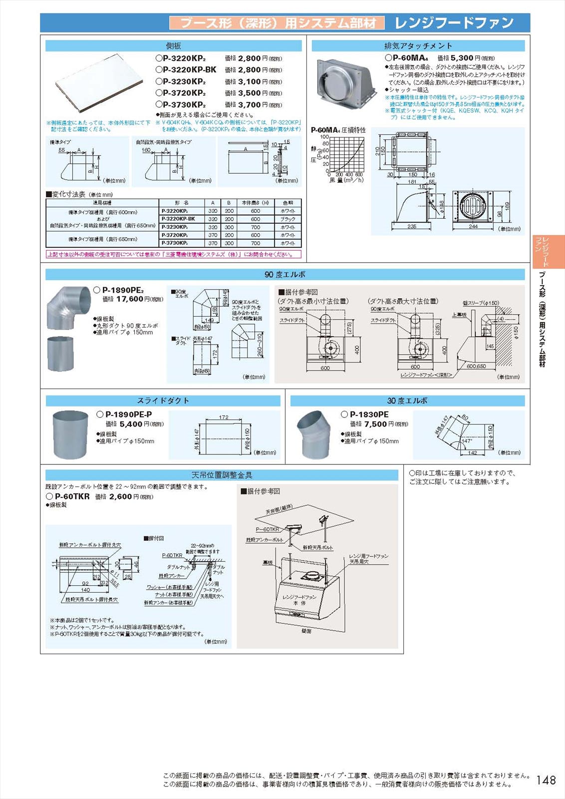 P-3720KP2】 三菱電機 側板 レンジフードファン用 яв∀ :p-3720kp2:アールホームマート !店 通販  