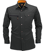 6033series Shirt Charcoal Black