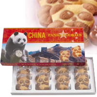 中国 パンダクッキー1箱