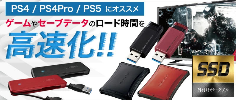 PS4 / PS4 Pro/ PS5 対応 SSD