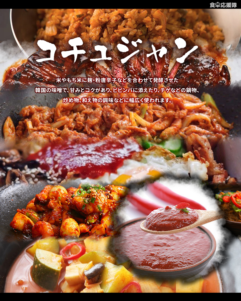 CJ bibigo コチュジャン 3kg ヘチャンドル 韓国調味料 韓国食品 :10005005:食卓応援隊 - 通販 - Yahoo!ショッピング