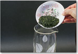 水出し緑茶・冷茶の作り方②