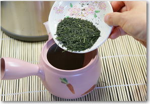 水出し緑茶・冷茶の作り方②