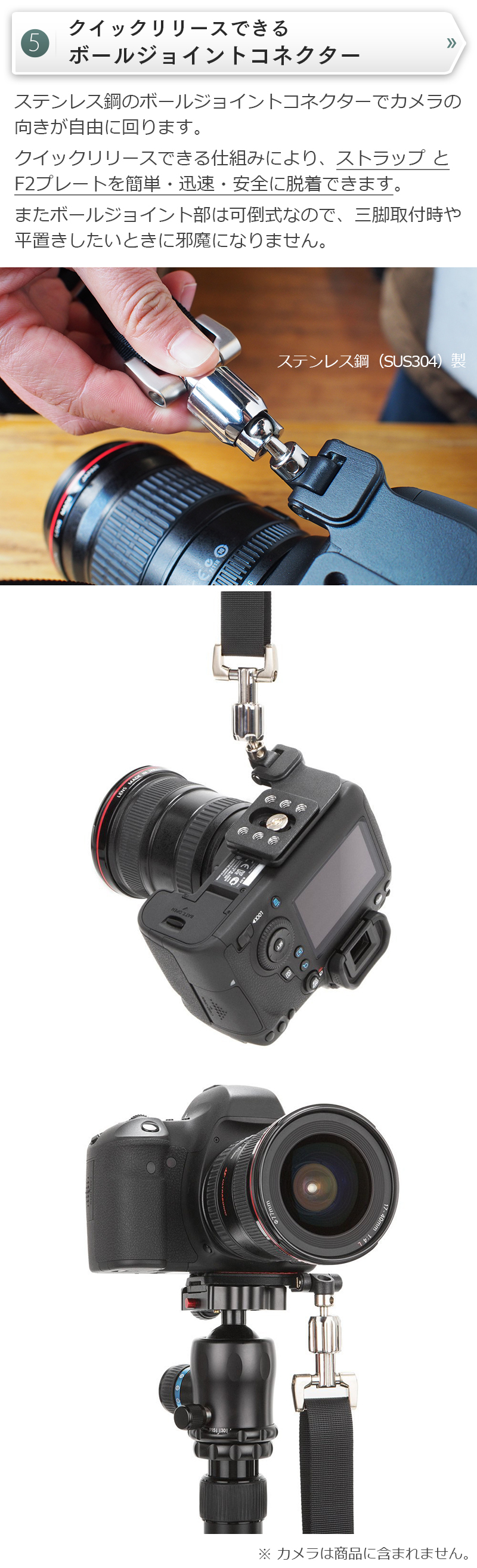 カメラストラップ 一流プロカメラマンが選ぶ 速写ストラップ 望遠 