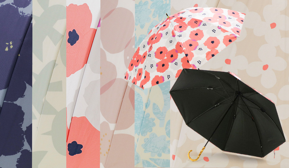 雨の日も晴れの日も、軽やかな気分にしてくれるWpc.の万能傘