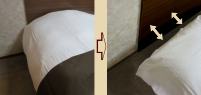 ベッドと分離型イメージ画像