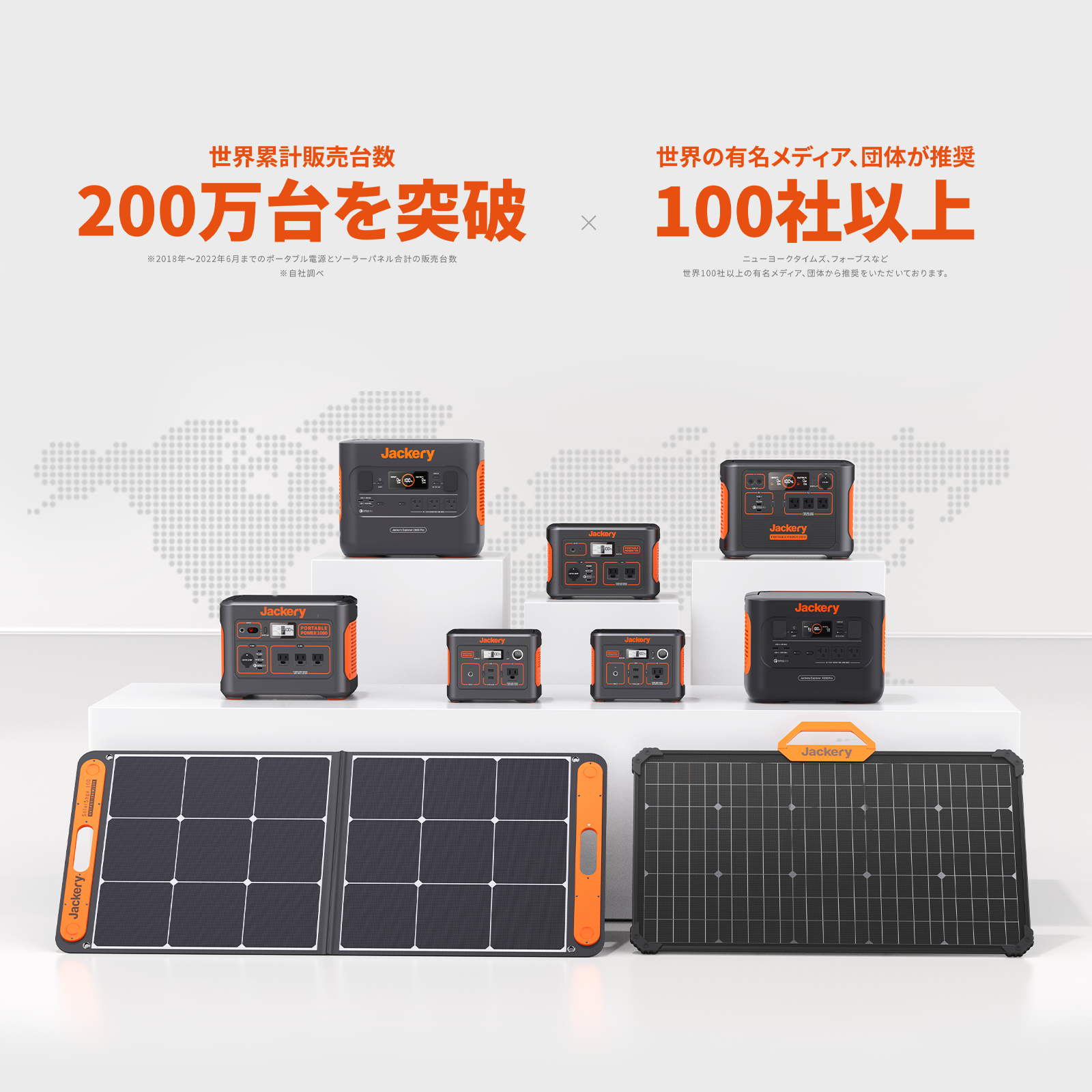 Jackery SolarSaga 80 両面発電ソーラーパネル 80W ソーラーチャージャ 5％高変換効率 超薄型 軽量 コンパクト 防災  Jackery ポータブル電源用 5年間保証