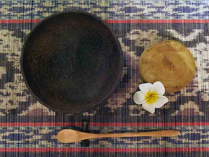 箸置き 箸 おしゃれ 和 アジアン雑貨 バリ島 雑貨 ココナッツ