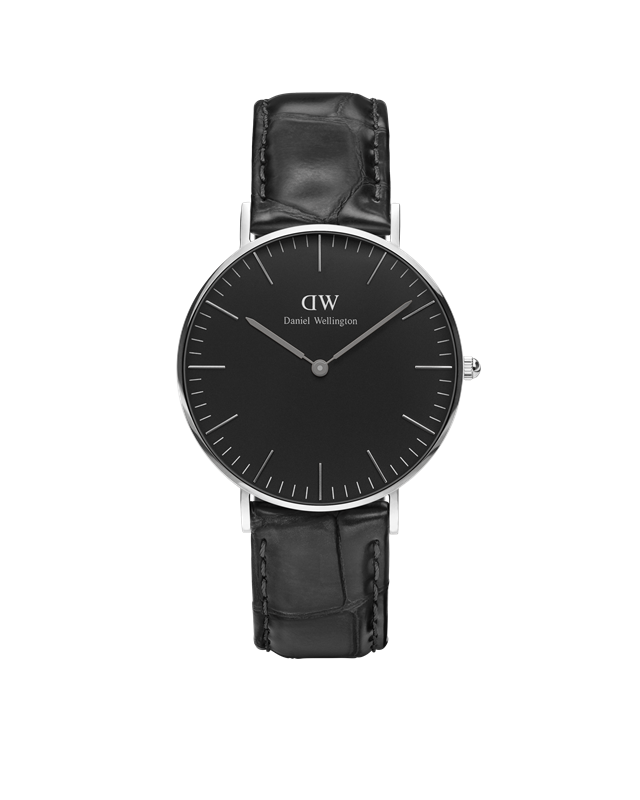 CLASSIC BLACK SILVER 36mm READING