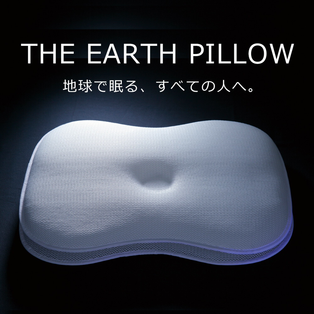 高反発 枕 THE EARTH PILLOW アースピロー (枕カバー 付き)