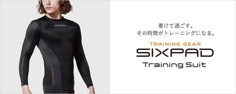 商品の  トレーニングスーツ　ロングスリーブトップ　新品未開封　Ｌサイズ sixpad トレーニング用品