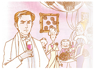 アラン・ドロンは一時期、世界一の美形として有名でしたが、自身のバースデー・パーティーで、すべてロゼを使用したパーティーを開いたというから驚きです。