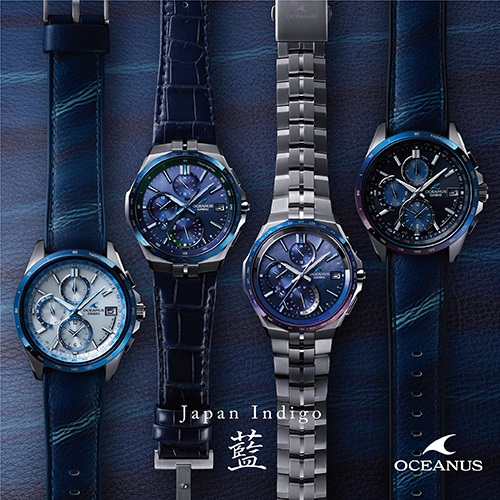 Japan Indigo 藍 - Collection - OCEANUS | オシアナス - CASIO