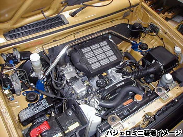 サニー フロント ストラットバー B110 日本製 STD スタンダードタイプ カワイ製作所 補強パーツ 外装パーツ 剛性アップ
