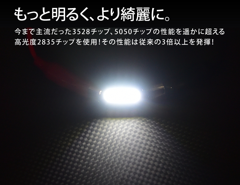 バイザーランプ バニティ ルームランプ T6.3 LED ヒューズ型 無極性 2835チップ 4SMD 送料無料 :ledfuse:REIZ  TRADING - 通販 - Yahoo!ショッピング
