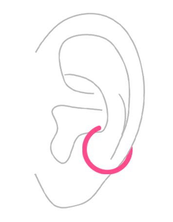 部位から探す：耳・インナーコンク