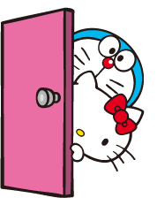 Doraemon Hello Kitty ドラえもん ハローキティ サンリオオンライン