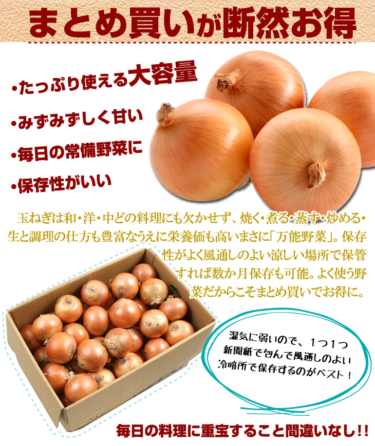 たまねぎ 北海道産 たまねぎ（10kg）Lサイズ 玉葱 ご家庭用 大量 野菜 国華園 :f82045:食みらい・国華園 - 通販 -  Yahoo!ショッピング