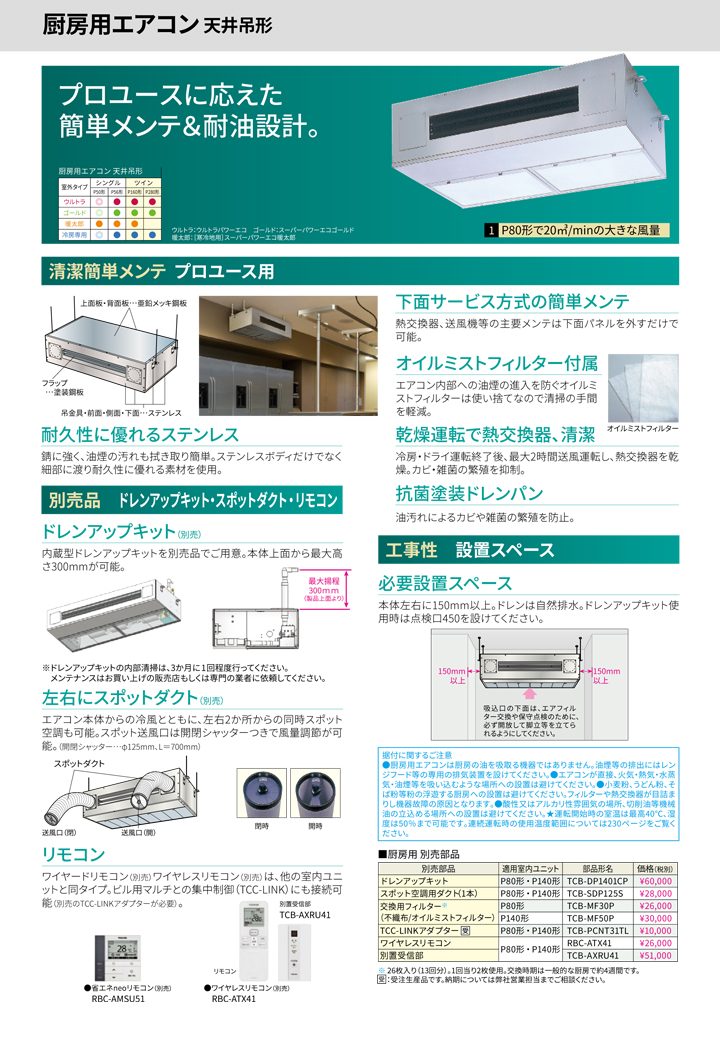 RPHB16031MU 東芝 業務用エアコン スーパーパワーエコ暖太郎 厨房用 