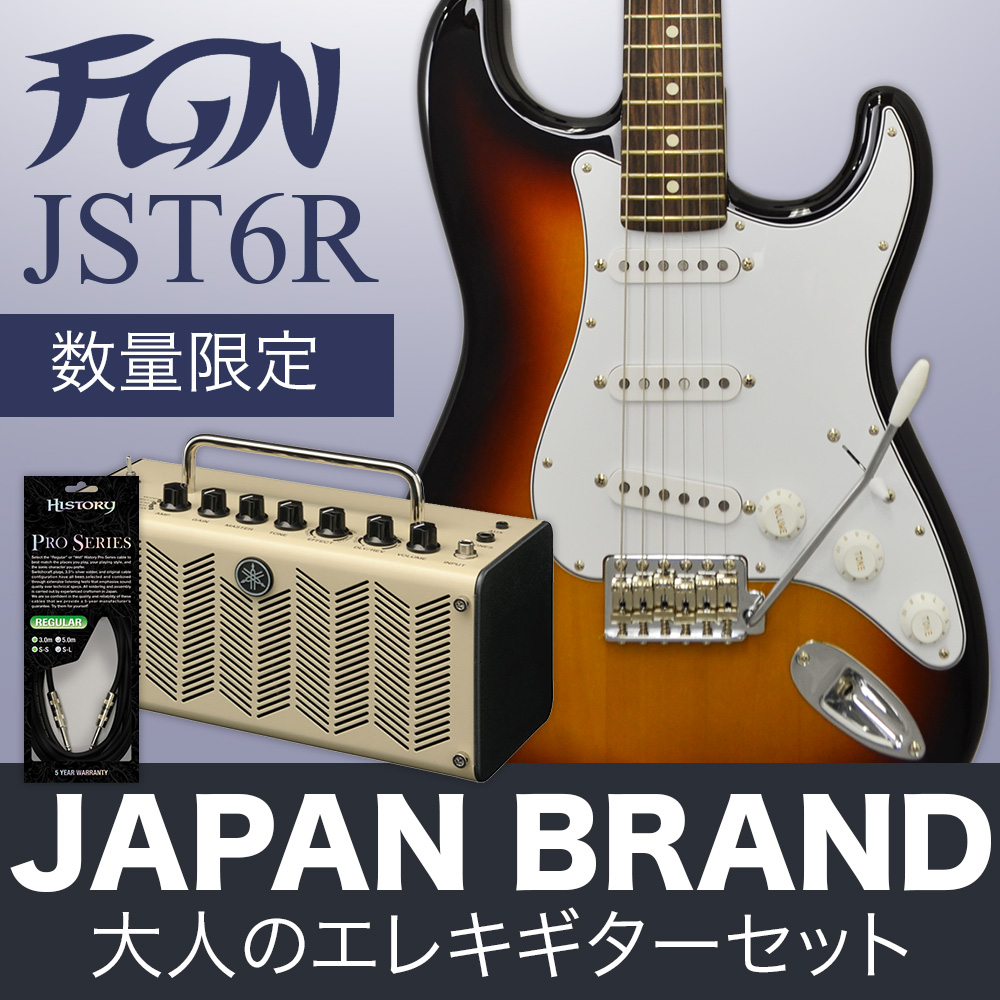 大人の魅力を引き出す。JAPAN BRAND エレクトリックギターセット｜島村