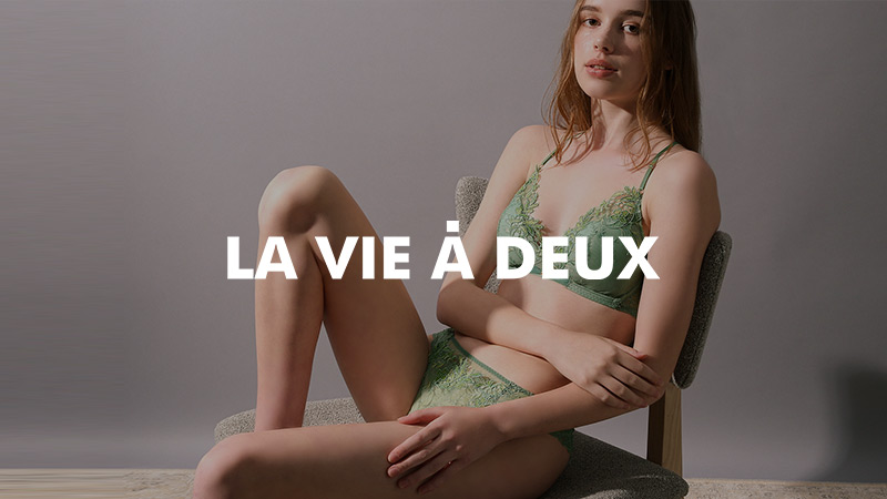 LA VIE A DEUX　ランジェリーもファッションアイテムのひとつとして、自分らしいセンスでランジェリー選びを楽しんで