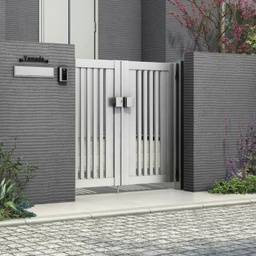シンプレオ門扉シリーズ 豊富なデザインバリエーションで、さまざまなスタイルの住宅外構の演出が可能です。