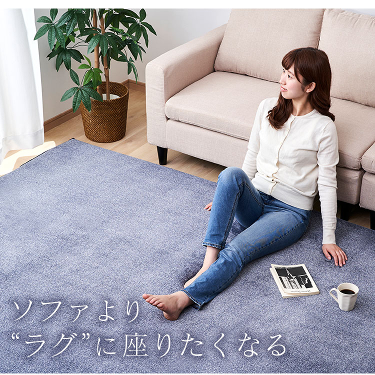 全日本送料無料 じゅうたん 抗菌 カーペット 丸洗い可能 2畳 和室 ボヘミアン 低反発 ホットカーペット