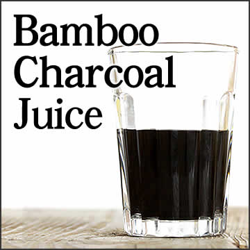 バンブーチャコールジュース　(Bamboo charcoal juice)
