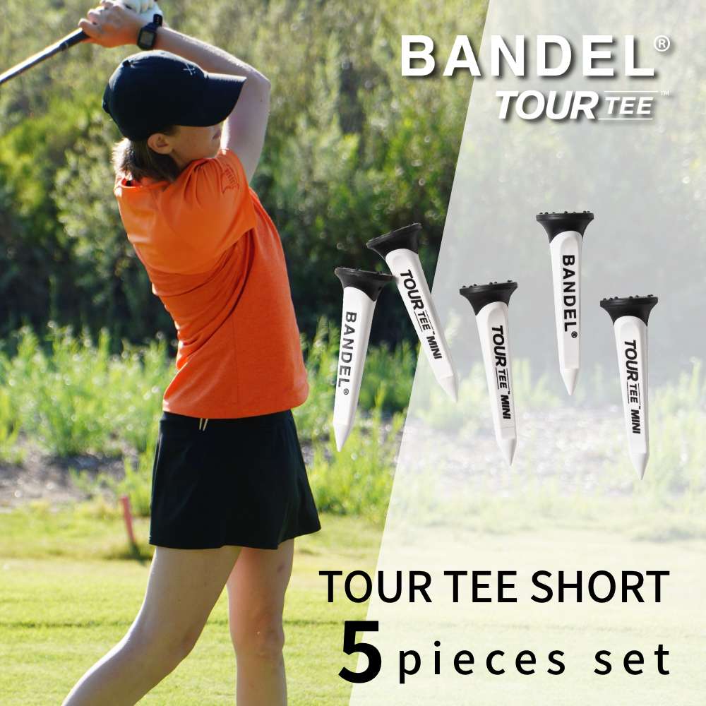 BANDEL バンデル ゴルフティー BANDEL TOUR TEE SHORT 5 pieces set BG-TTS001  :banbgtts001:DEPARTMENTSTORES - 通販 - Yahoo!ショッピング