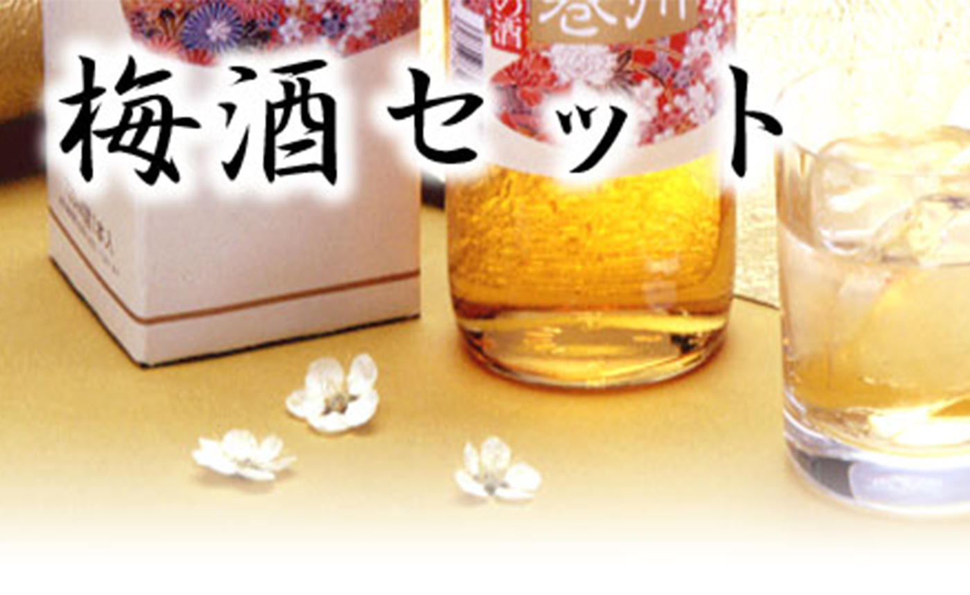 梅いちばん 原酒 紀州絵巻と黄金漬のセット