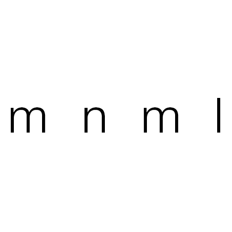 mnml ミニマル