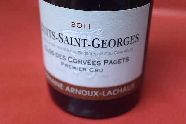 Nuits-Saint-Georges Clos de Corvees Pagets Premier Cru 2011