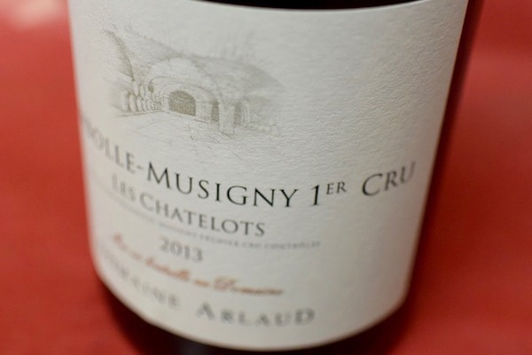 Chambolle-Musigny Premier Cru Les Chatelots 2013