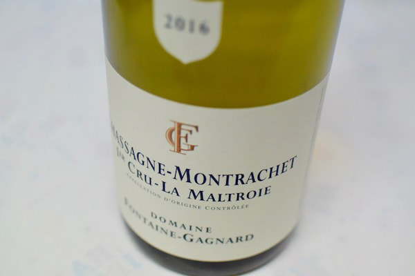 Chassagne-Montrachet Premier Cru La Maltroie 2016
