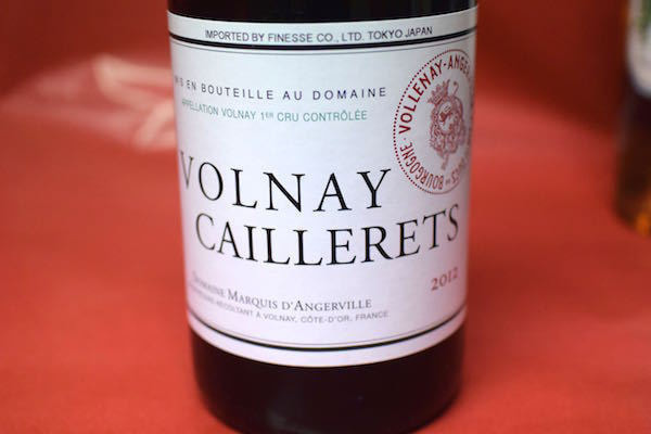 Volnay Caillerets 2012